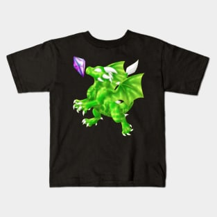 GemBabs: Elemental Dragon (Poison) Kids T-Shirt